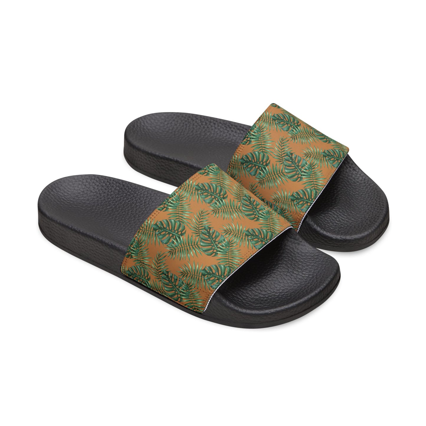 Tropical Bliss Brown Youth Removable-Strap Sandals