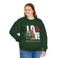 LOVE always Valentines Unisex Heavy Blend Crewneck