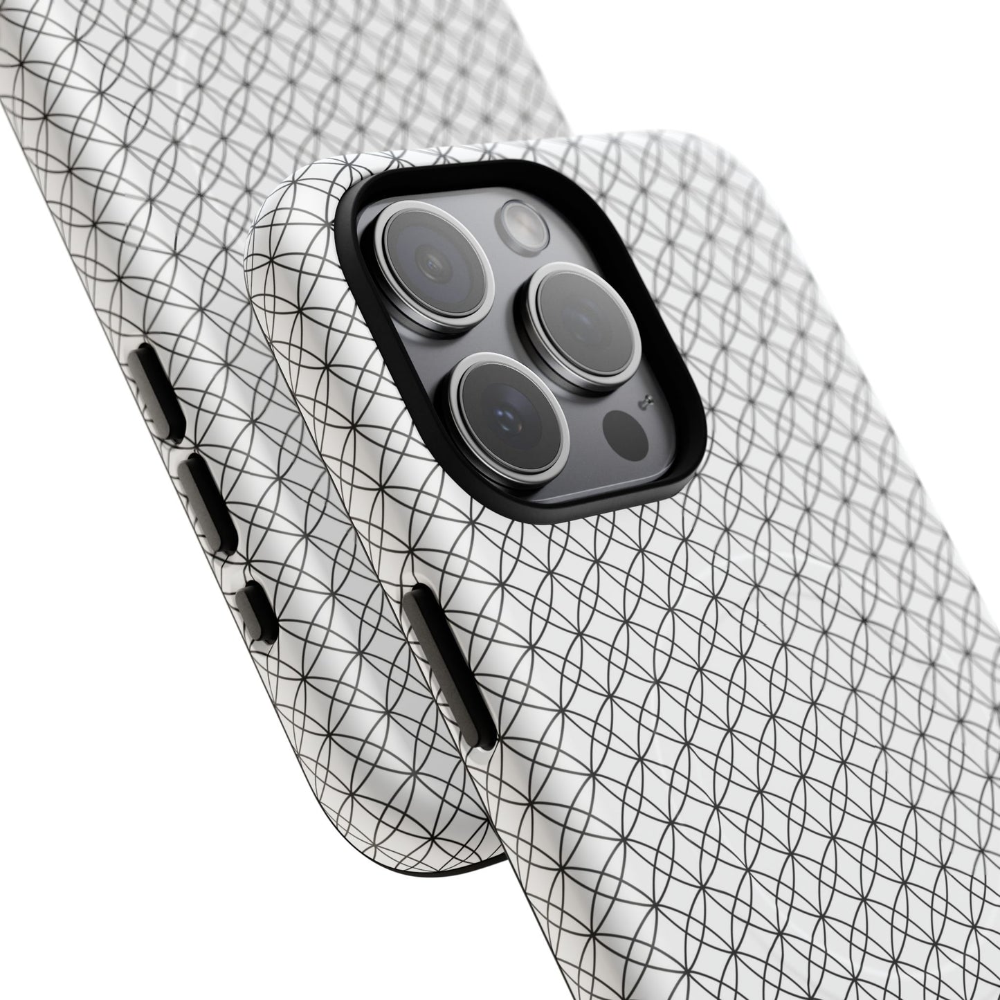 Personalized Geometric Phone Case, Stylish Tough Magnetic Cases, Unique Protection, Trendy Gift for Tech Lovers, Modern Mobile Accessory