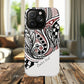 InkWhirl Fusion Stylish Tough Magnetic iPhone Case,  Unique Design, Gift for Him/Her, Trendy Accessory, Artist Collaboration, Durable Protection,Magsafe iPhone case