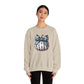 Polka Dot Pumpkin Charm Unisex Heavy Blend™ Crewneck Sweatshirt