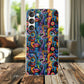 Psychedelic Visions Flexi iPhone and Samsung Case - Colorful Abstract Design.