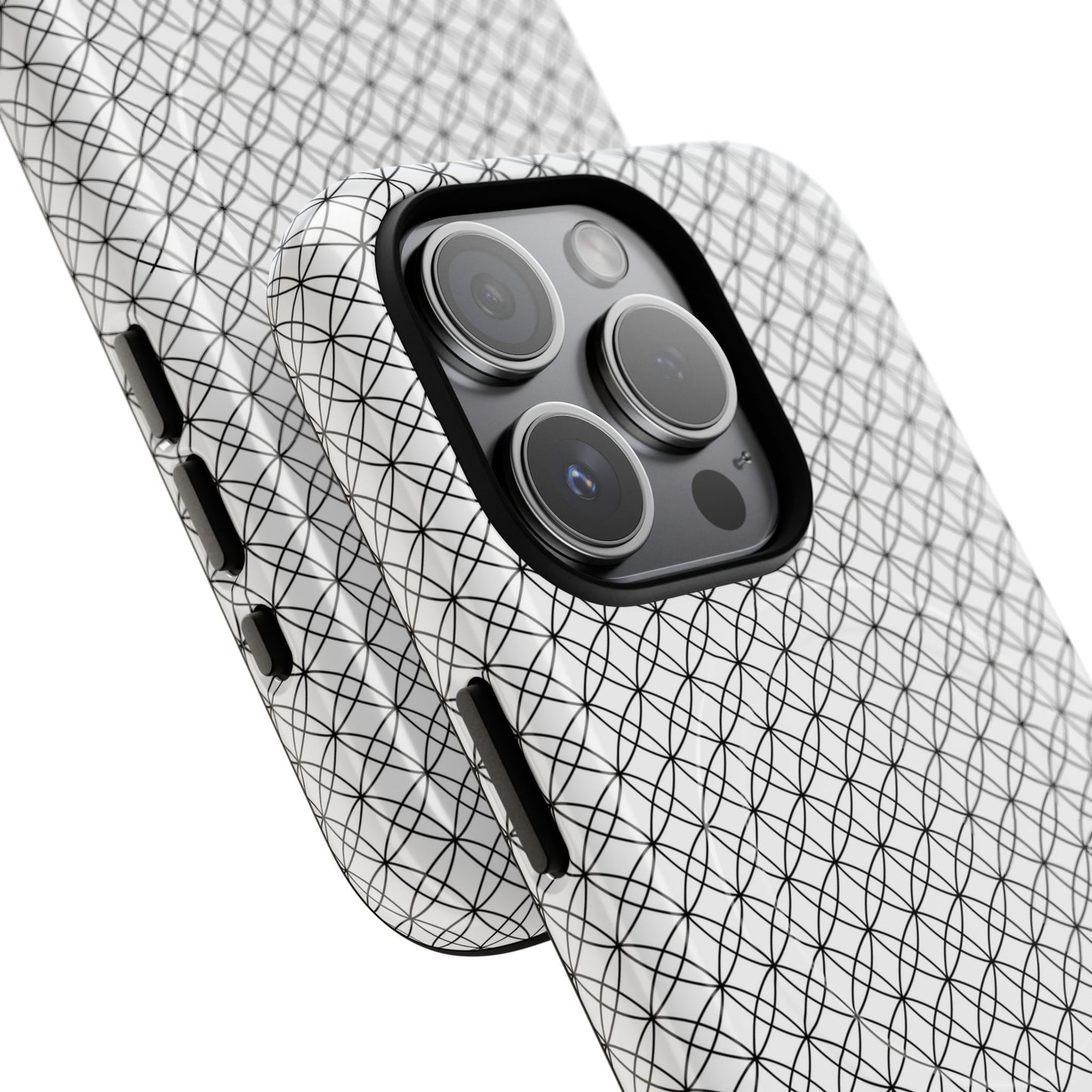 Personalized Geometric Phone Case, Stylish Tough Magnetic Cases, Unique Protection, Trendy Gift for Tech Lovers, Modern Mobile Accessory