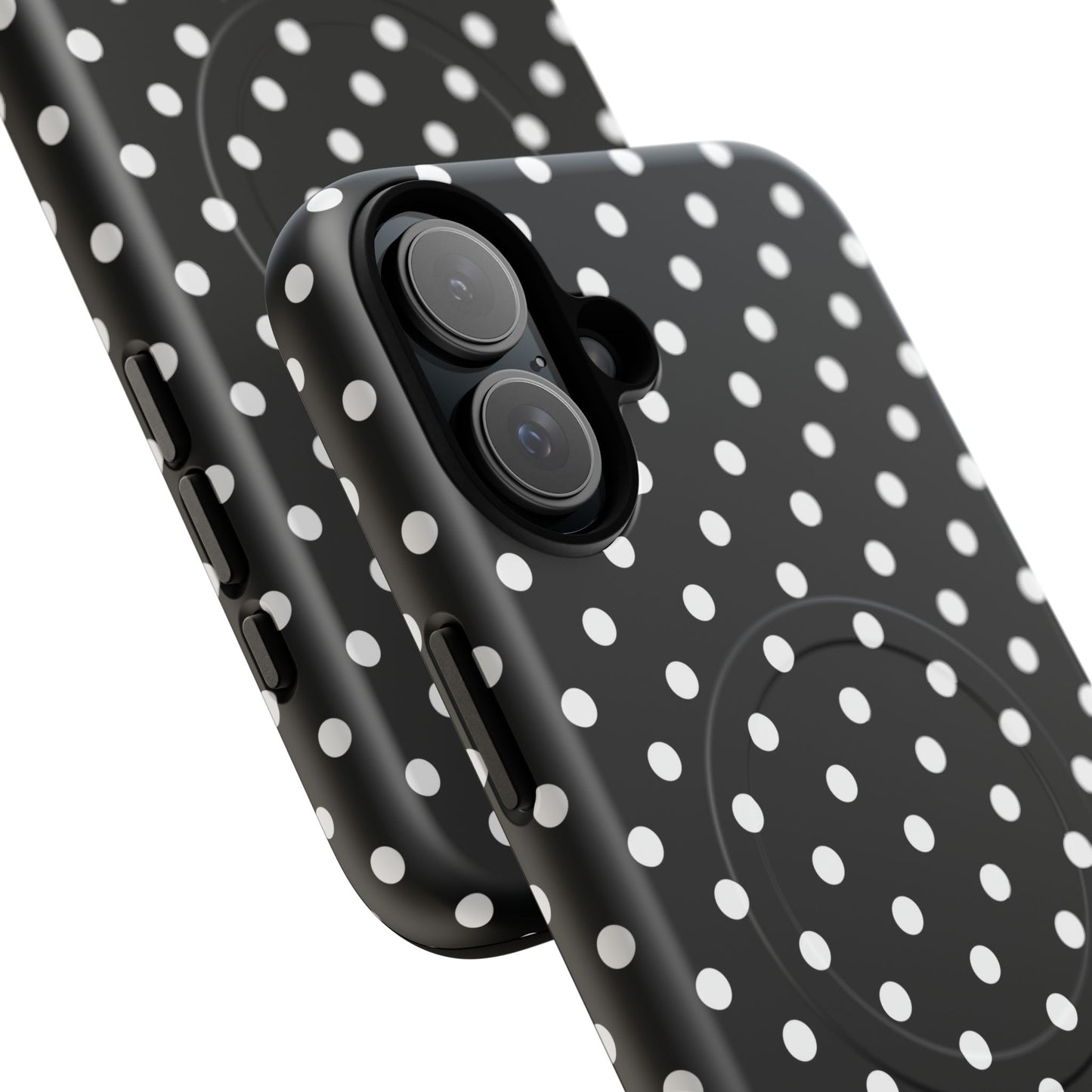Polka Dot Tough iPhone Magnetic Case, Stylish iPhone Cover for Protection, Unique Gift for Birthdays, Holidays, Tech Lovers