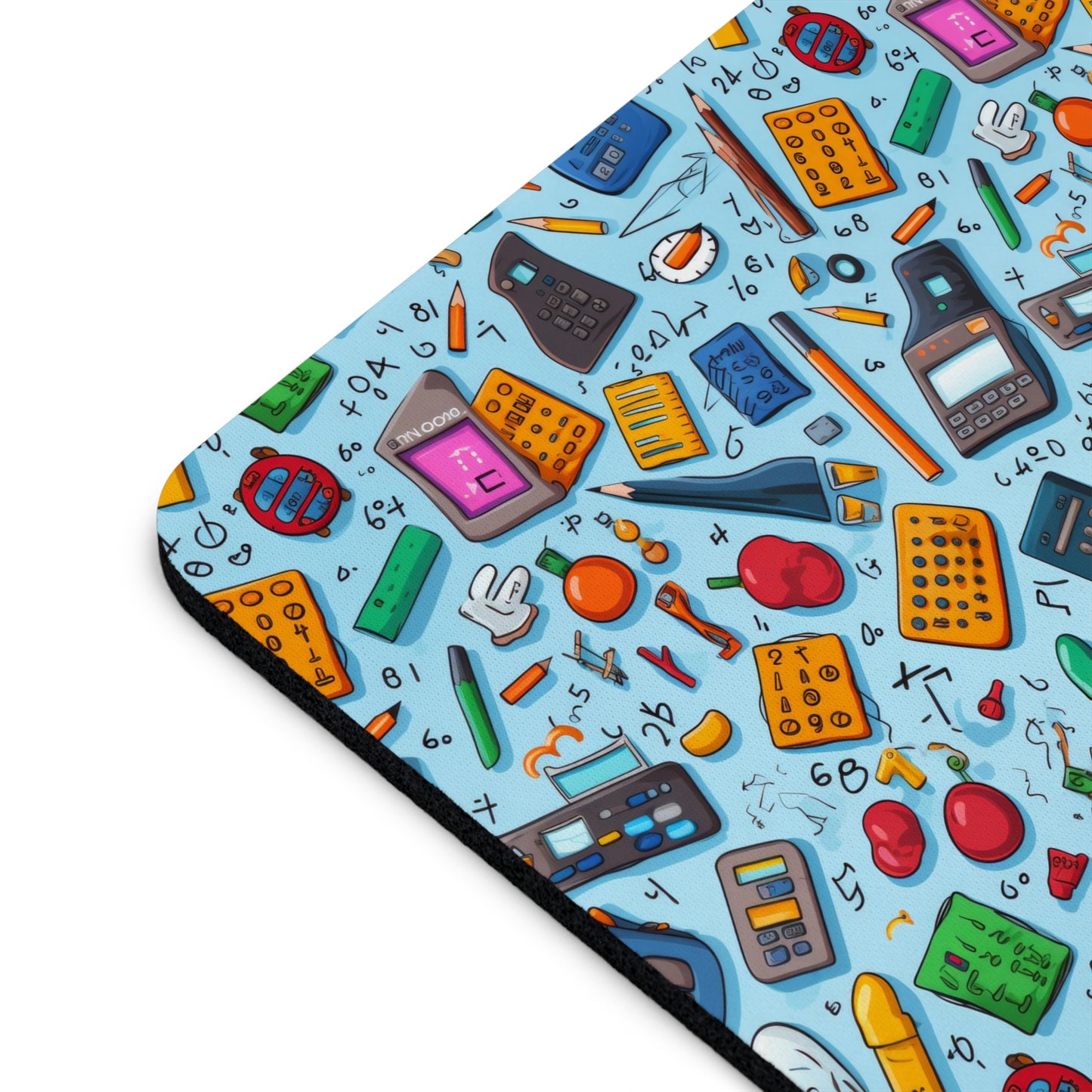Blue Academic Educational Mouse Pad - Perfect for Students & Teachers