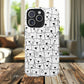 Cute Woof Line-Up iPhone Case, Tough Magnetic Case for Pet Lovers, Stylish Phone Accessory, Gift for Dog Owners, Protective Pet Case