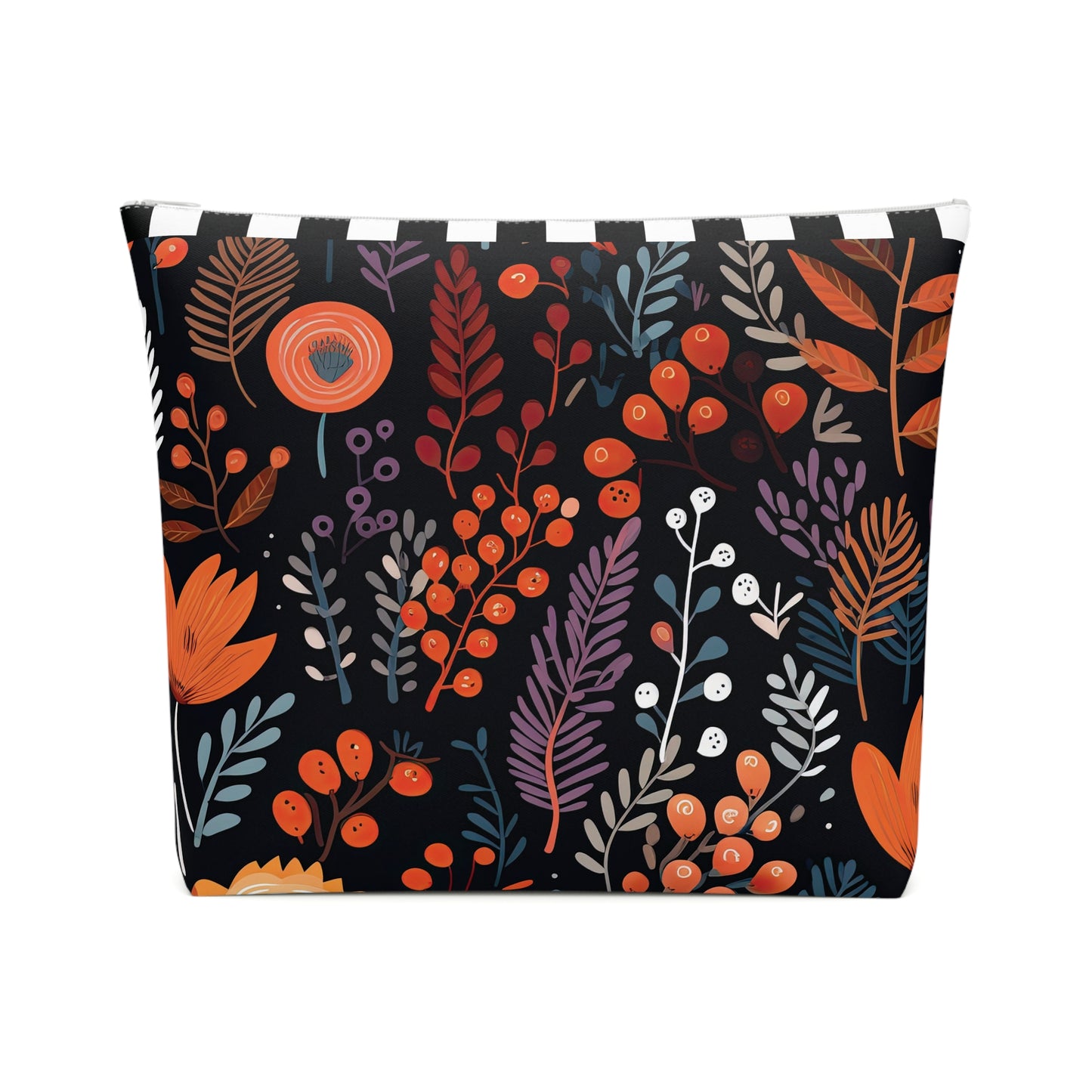 Autumn Bloom Cotton Cosmetic Bag