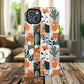 Botanical Bliss Tough Magnetic Phone Case, Durable Phone Cover, Gift for Her, Stylish Tech Accessory, Fall Vibes, Trendy Mobile Case