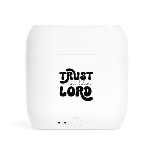 Essos Wireless Earbuds - "Trust in the Lord" Inspirational Earbuds with Charging Case
