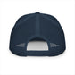 Navy 'ELOHIM, GENESIS 1:1'  Embroidered 5 Panel Trucker Cap | Casual Style Hat, Adjustable, Unisex, Perfect Gift for Outdoors, Festivals, Daily Wear
