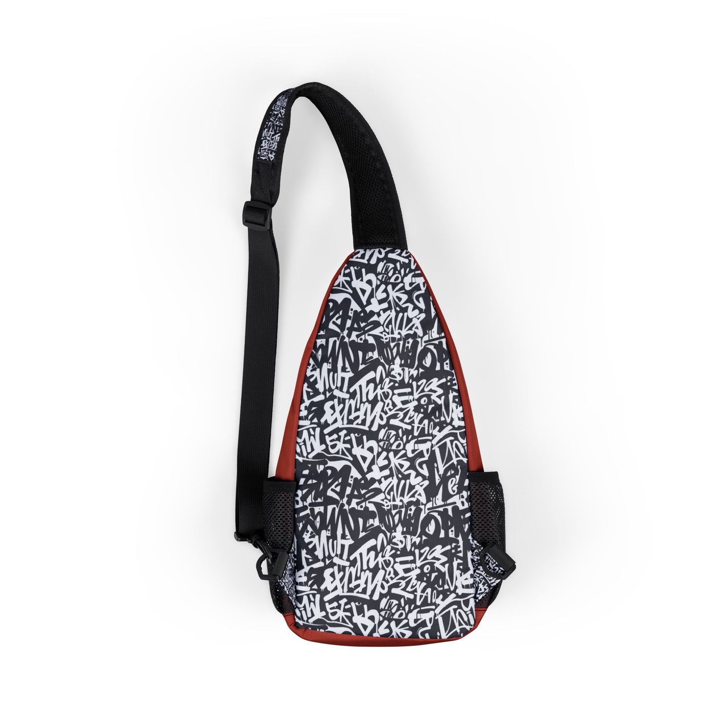 Trendy Urban Graffiti Chest Bag - Sling Satchel for Urban Adventures, Cross Body Sling Bag, Chest Bag, Crossbody Backpack, Travel Bag