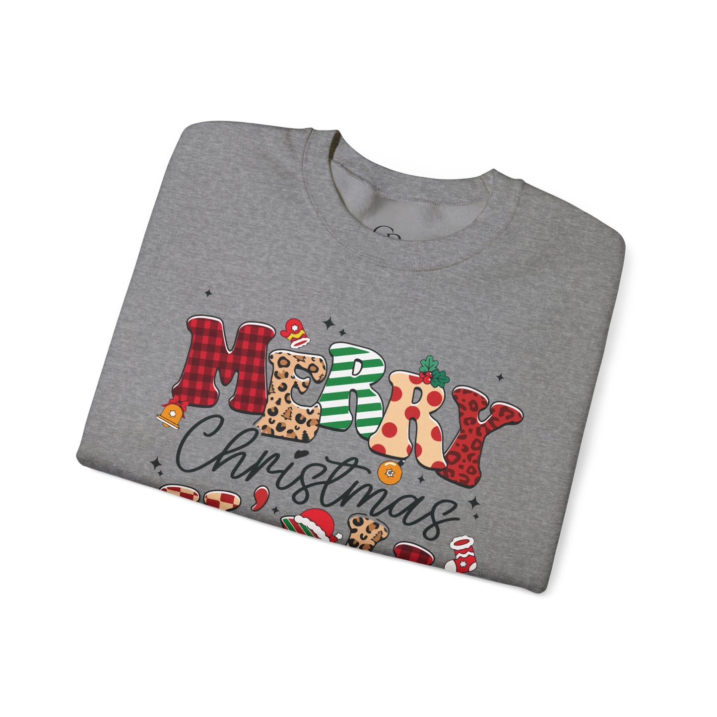 Merry Christmas Unisex Heavy Blend™ Crewneck Sweatshirt