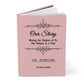 Custom Hardcover Journal — “Our Story: Writing the Chapters of Us” Keepsake Memory Book