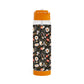 Blossom Elegance: Noir Garden Infuser Water Bottle