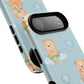 Cute Bear Magnetic iPhone Case, Kid-Friendly iPhone Cover, Stylish Cell Accessory, Gift for Kids, Durable Design for Any Occasion