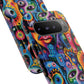 Psychedelic Visions Vibrant Art Google Pixel, iPhone and Samsung Phone Case - Tough Cases for Creative Souls