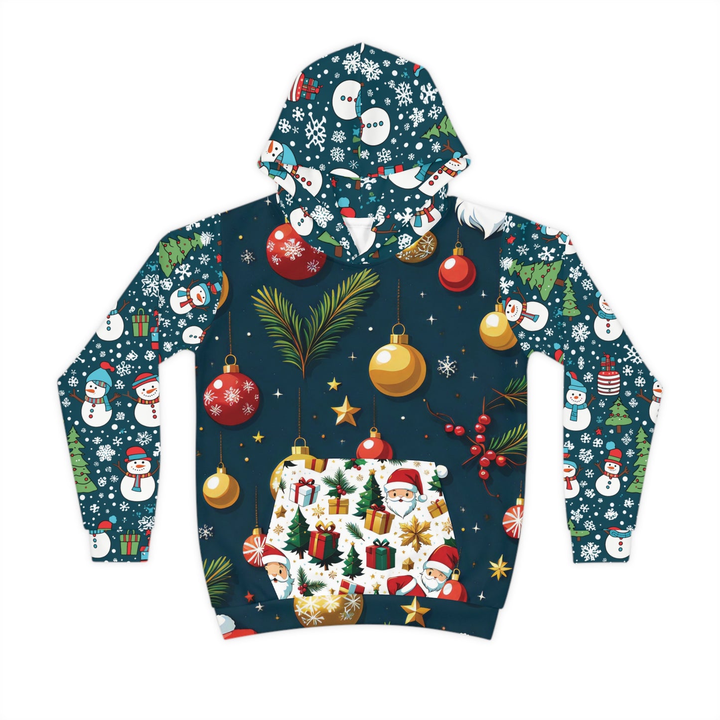 That Ugly Christmas Kids Hoodie with Custom Print - Trendy Children's Fashion