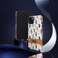 Personalized Whispering Feathers Samsung, Google Pixel and iPhone Case, Custom Name Case.