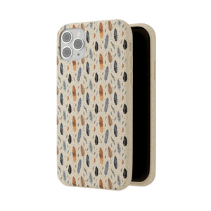 Whispering Feathers iPhone Biodegradable Cases