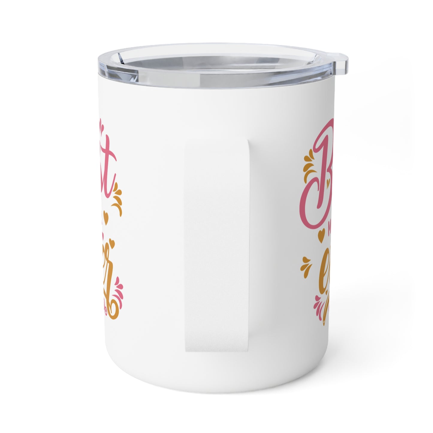 Best Mother Ever Chic Insulated Coffee Mug, Best Gift Ever, Travel Mug, Coffee Lover, Unique Kitchen Decor.