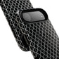 Noir Mosaic Tough iPhone Magnetic Case, Geometric Patterned Case, Durable iPhone Cover, Unique Tech Accessories, Perfect Gift for Him/Her