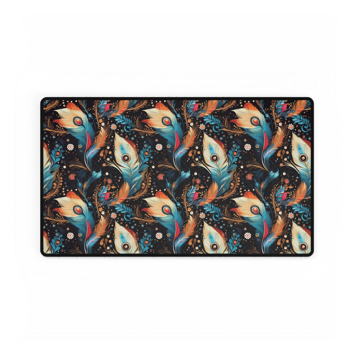 Ethereal Feathers Desk Mat