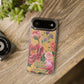 Clear Floral Bible Verse Phone Case — "Let Your Light Shine" (Matthew 5:16) for iPhone and Samsung Cases.