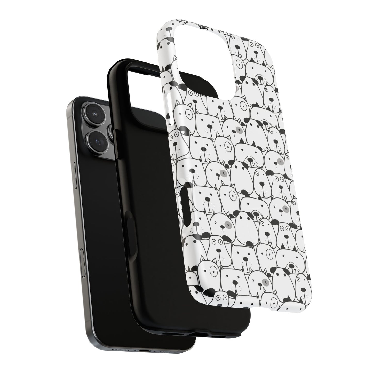 Cute Animal Pattern Phone Case, Tough Magnetic Cases for Pet Lovers, Gifts for Birthday, Holiday, Cute Accessories, Phone Covers
