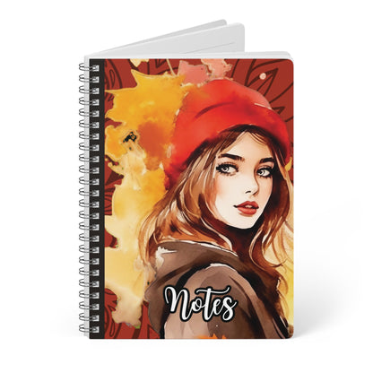Artistic A5 Softcover Notebook, Artistic Notebook, Gift for Students, Note-taking Journal, Creative Writing Pad, Sketchbook.