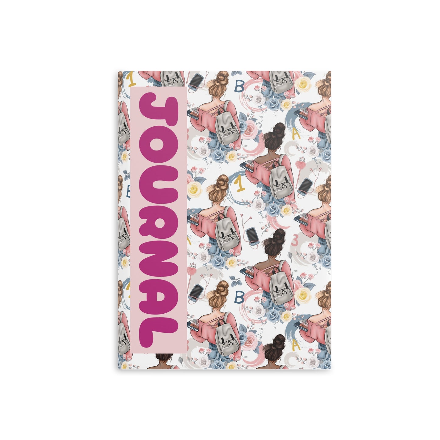 Study Chic Dotted Hardcover Journal with Puffy Covers