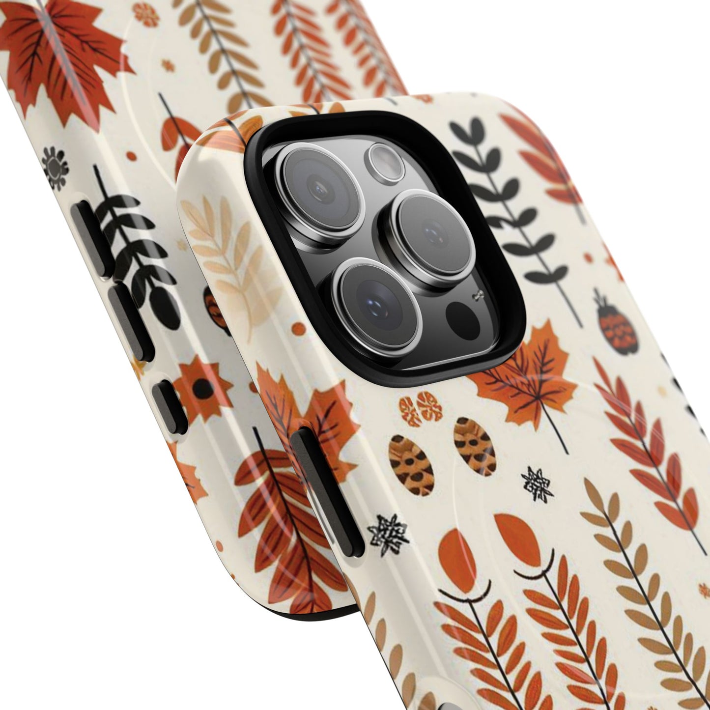 Autumn Whimsy Woods Tough iPhone Magnetic Case, Autumn iPhone Cover, Seasonal iPhone Accessories, Cute Gift for Fall Lovers, Nature-Inspired Design