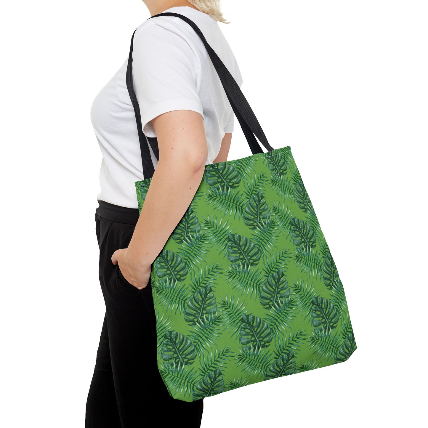 Green Tropical Bliss Tote Bag