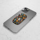 Whimsical Feline Garden Phone Click-On Grip