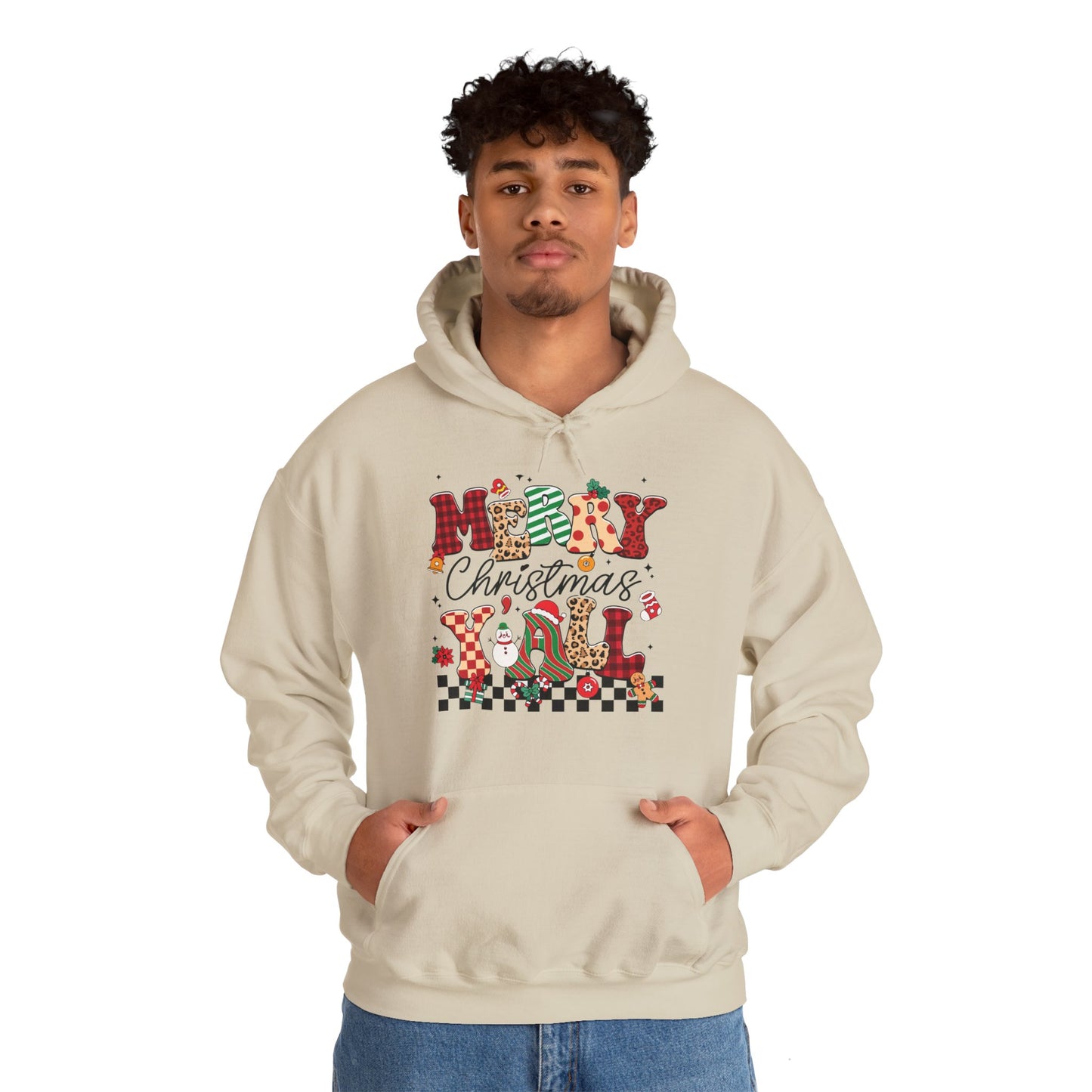 Merry Christmas Unisex Hoodie Sweatshirt