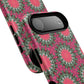Floral KaleidoBloom iPhone Case, Tough Magnetic Cases, Floral iPhone Cover, Stylish Tech Accessory, Durable Design, Vibrant Gift Idea