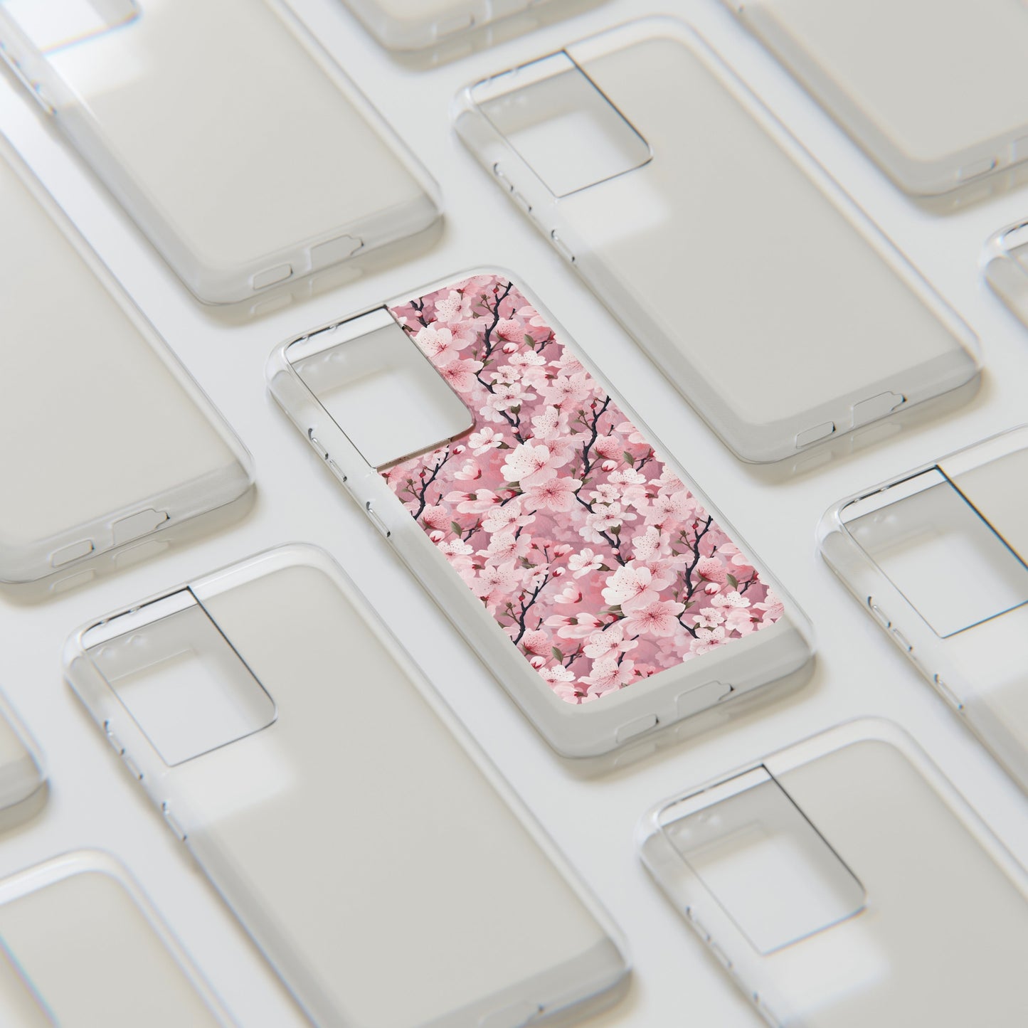 Cherry Blossom Soft iPhone, Google and Samsung Cases