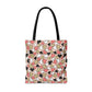 Heart Patterned Tote Bag - Cute & Stylish Carryall for Every Occasion