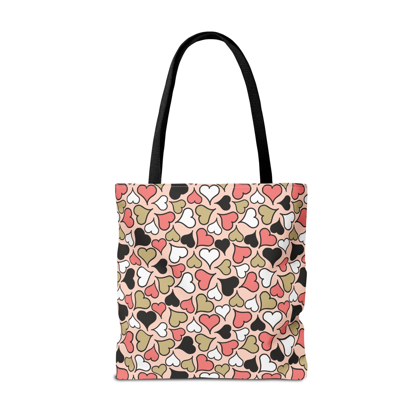 Heart Patterned Tote Bag - Cute & Stylish Carryall for Every Occasion