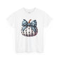 Polka Dot Pumpkin Charm Unisex Heavy Cotton Tee