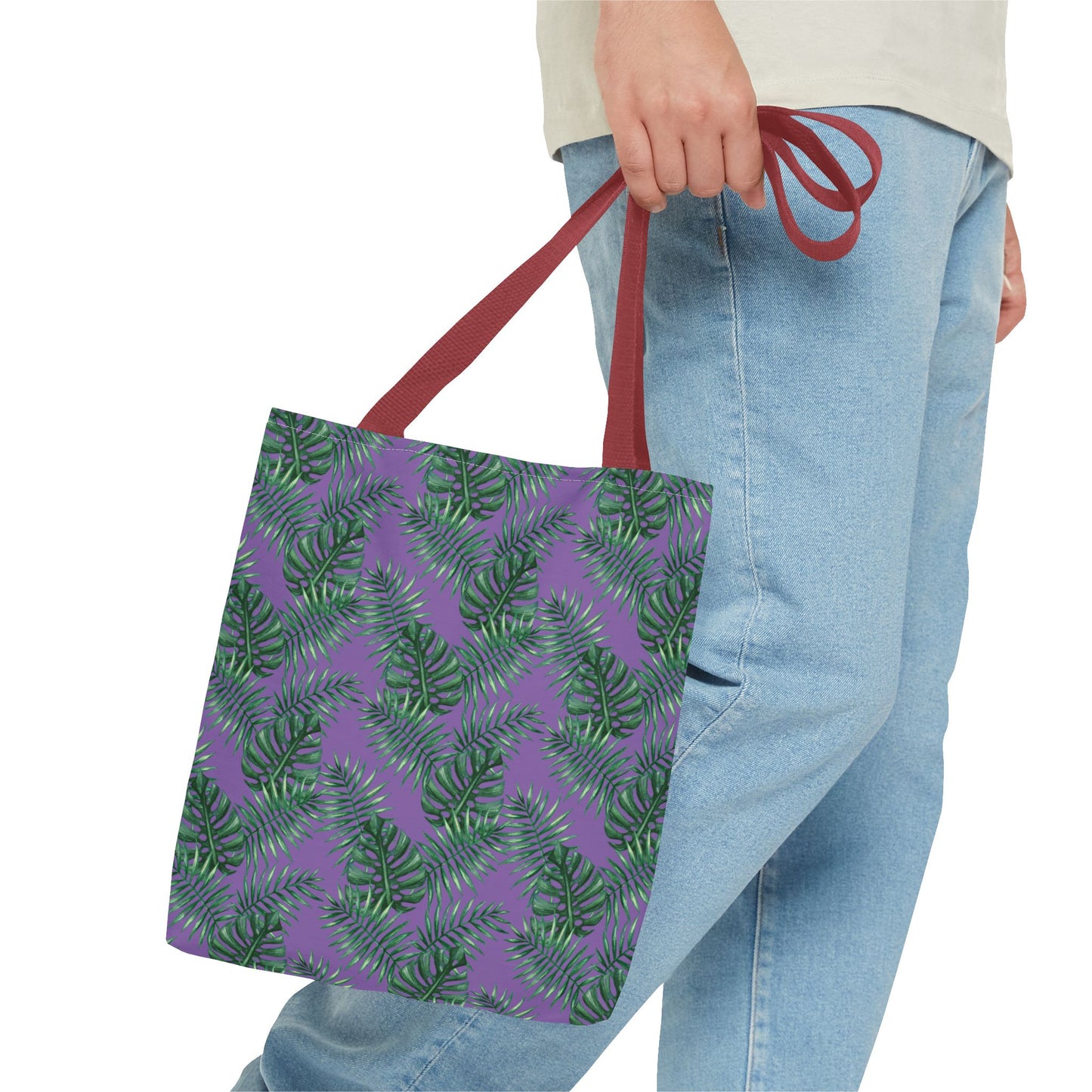 Purple Tropical Bliss Tote Bag