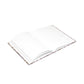 Personalized Stained Glass Lotus Blossom Hardcover Notebook — Custom Name and Affirmation Puffy Cover Journal.