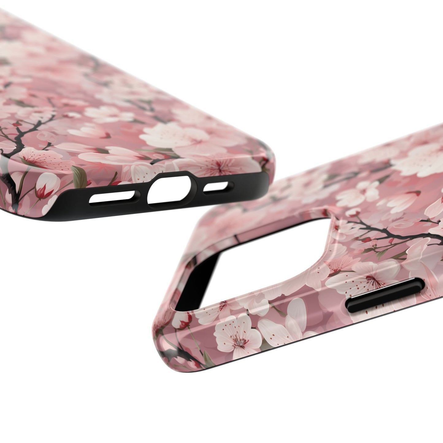 Cherry Blossom iPhone and Samsung Tough Phone Cases