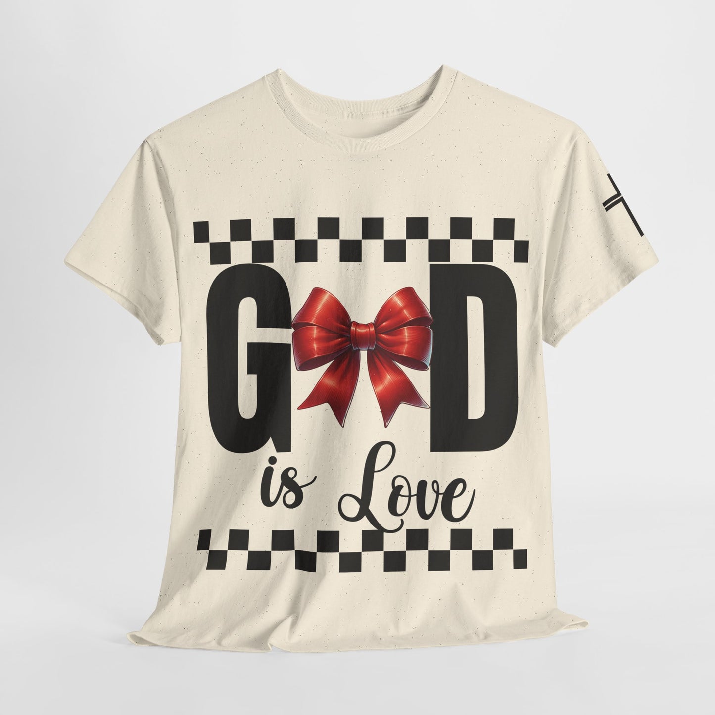 GOD is LOVE Charm Unisex Heavy Cotton Tee.