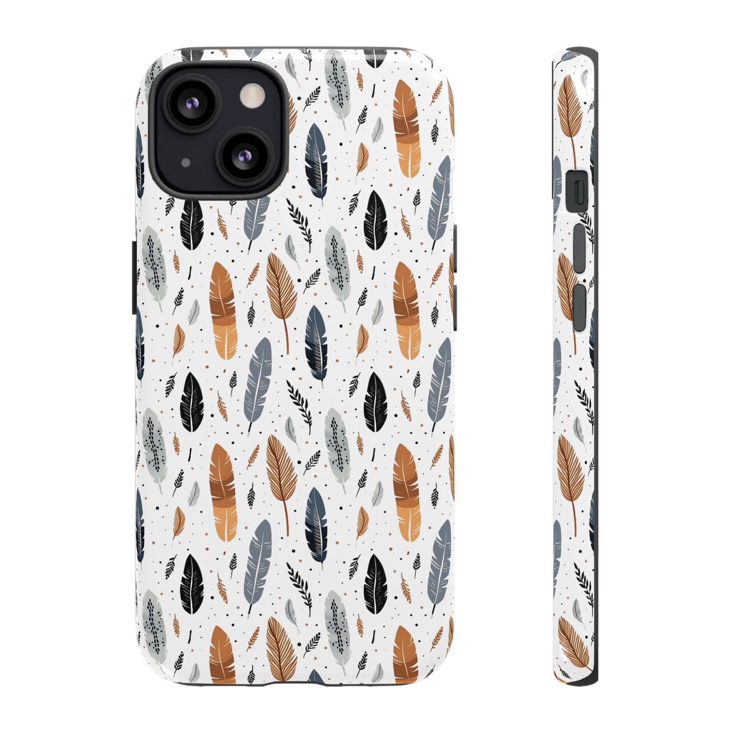 Whispering Feathers iPhone Tough Cases