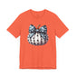 Polka Dot Pumpkin Charm Unisex Jersey Short Sleeve Tee