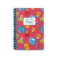 Personalized Kawaii Composition Book Inspired Playful Spiral Notebook - Perfect for School, Journaling, Kids, Teachers, Back to School Gifts