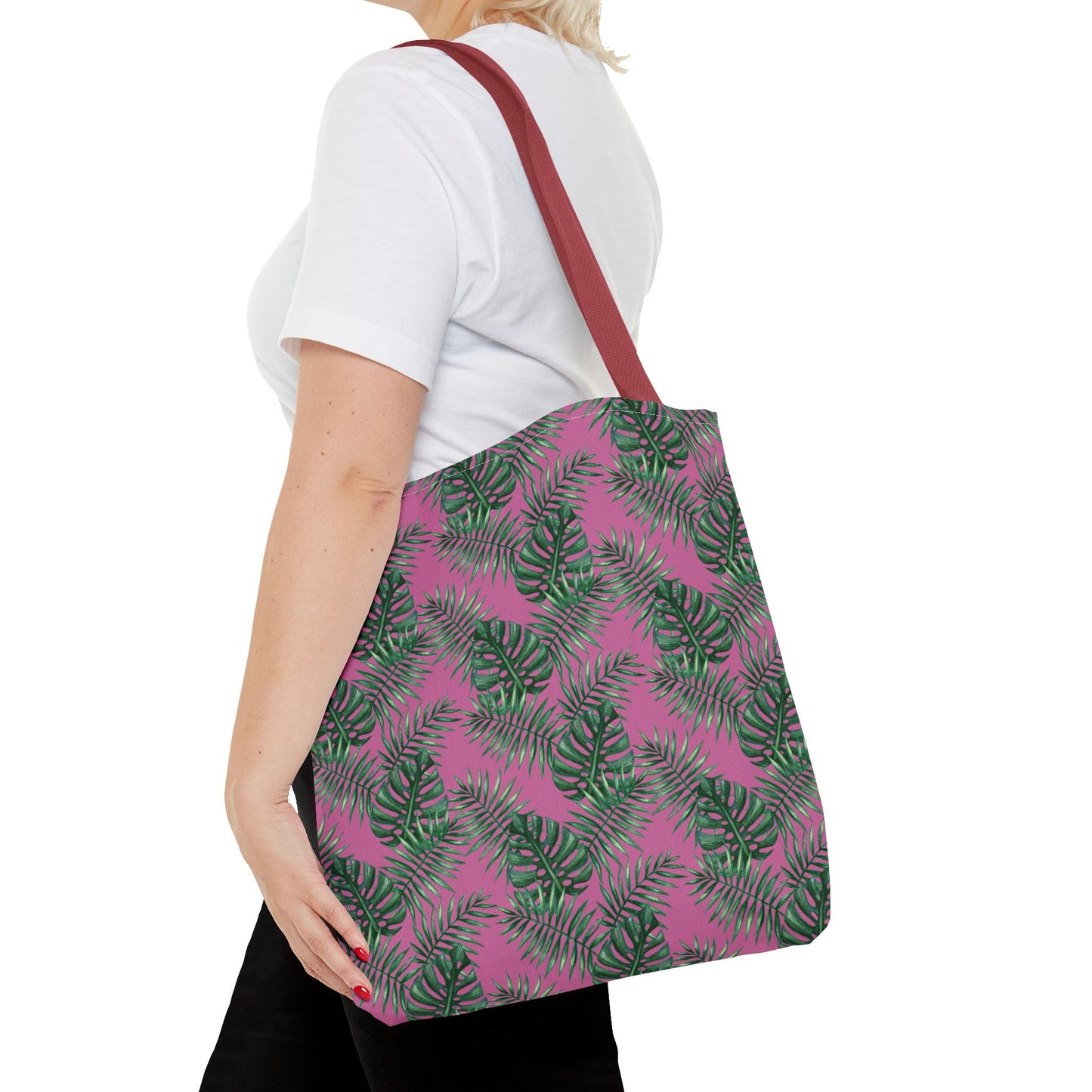 Pink Tropical Bliss Tote Bag