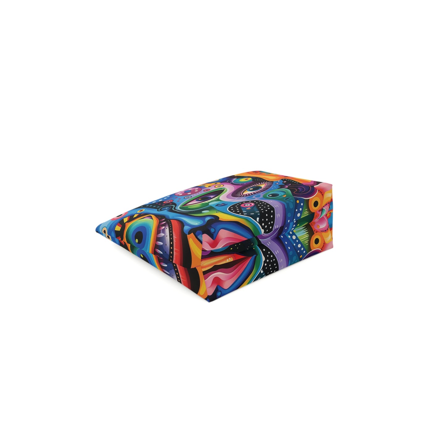 Psychedelic Visions Cotton Cosmetic Bag