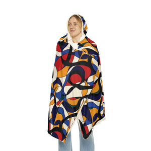 Chromatic Waves Snuggle Blanket