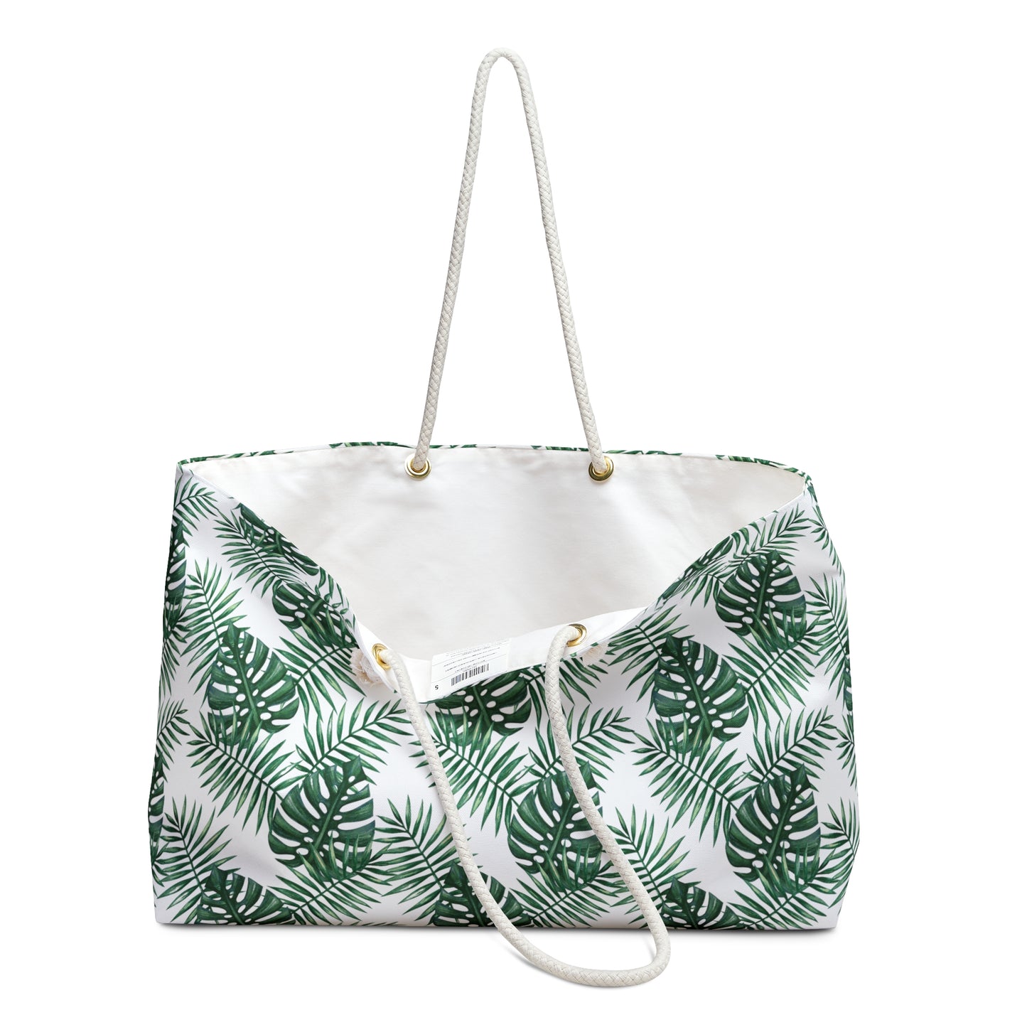 White Tropical Bliss Weekender Bag